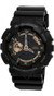 Casio CASIO G-SHOCK Alarm Analog-Digital Black Resin Mens Watch GA110RG-1A