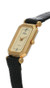 Seiko watches Seiko Lassale Gold Dial LTHR Strap Women's Watch ULX24