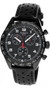 TISSOT PRS CHRONO 45MM Black Dial Leather Men's Watch T131.617.36.052.00 / T1316173605200