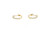  14K Gold 18 Diamonds (0.25 CT) Earrings-2 