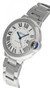 Cartier watches CARTIER Ballon Bleu de Cartier AUTO 33MM SS Silver Dial Women's Watch WSBB0044