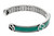 Gucci Jewelry GUCCI Interlocking G Green Cuff Bracelet YBA6455700010 