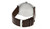 TISSOT PR 100 QTZ 40MM Silver Dial BRN Leather Men's Watch T150.410.16.031.00 / T1504101603100