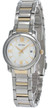 Seiko watches SEIKO 26MM White Dial Two-tone SS Women's Watch SXDC21P1 