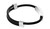 Gucci Jewelry GUCCI Tag Interlocking G ID Black Leather Bracelet YBA77446400100U 