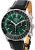 BREITLING Navitimer B01 Chronograph 46MM Green Dial Leather Men's Watch AB0137241L1P1