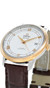 OMEGA De Ville Prestige Automatic 39.5MM Silver Dial Leather Men's Watch 424.23.40.20.02.002 / 42423402002002 