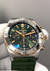 BREITLING Chronomat B01 42MM Green Dial Rubber Men's Watch UB0134131L1S1