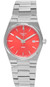 Tissot watches TISSOT PRX Quartz SS 35MM Red Dial Women's Watch T137.210.11.421.00 / T1372101142100 