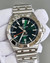 Breitling watches BREITLING Chronomat Automatic GMT SS 40MM Green Dial Men's Watch A32398101L1A1 