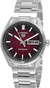 TAG HEUER Carrera Day-Date SS 41MM Red Dial Men's Watch WDA2113.BA0043