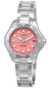 TAG HEUER Aquaracer Solargraph 34MM 11 Diamond Pink Dial Women's Watch WBP1318.BA0005