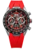 TAG HEUER Carrera Chronograph Extreme Sport 44MM Titanium Orange-Red Rubber Men's Watch CBU2082.FT6275