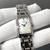 LONGINES DolceVita Quartz SS 27MM MOP 13 Diamond Dial Women's Watch L5.258.4.87.6
