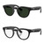  RAY-BAN Meta Wayfarer GEN 2 Shiny Black Phantos Graphite Green Transition AI Smart Glasses RW4013 601/1M50 