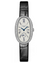 LONGINES Symphonette Quartz 34MM Silver Dial Diamond Bezel Leather Women's Watch L2.306.0.71.0 / L23060710