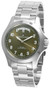 Hamilton watches HAMILTON Khaki Field King Day-Date Automatic SS 40MM Green Dial Men's Watch H64475160 