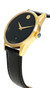 Movado watches MOVADO Museum Classic Quartz 40MM Black Dial Leather Men's Watch 0608025 