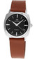 Movado watches MOVADO Heritage Kingmatic Automatic 35MM Black Dial Leather Unisex Watch 3650237 