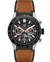TAG Heuer Watches‎ TAG HEUER Carrera Chronograph Auto 45MM Skeleton Dial Leather Men's Watch CBG2A10.FT6169 