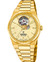 Festina FESTINA Rive Open Heart Automatic 35MM Gold SS Women's Watch F20064-2 