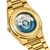 Festina FESTINA Rive Open Heart Automatic 35MM Gold SS Women's Watch F20064-2 
