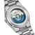 FESTINA Rive Open Heart Automatic 40MM Blue Dial SS Men's Watch F20053-5