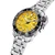 Festina FESTINA Odyssey Diver Automatic 47MM Yellow Dial Diver COSC Men's Watch F20043-1 