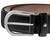 Montblanc Accessories MONTBLANC Casual Collection Black Saffiano Horseshoe Mens Belt 109759
