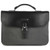 Montblanc Accessories MONTBLANC Meisterstuck Canvas Single Gusset Leather Briefcase 106731