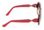 Eyewear Brands CARTIER Trinity Brenice 55mm Red Composite Frame Sunglasses T8200914 