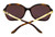 Eyewear Brands CARTIER Trinity Tortoiseshell Composite Women's Sunglasses T8201068 
