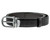 Montblanc Accessories MONTBLANC Classic SS Pin BKL Chrome Tanned Brown Leather Belt 114391
