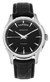 Hamilton watches HAMILTON Jazzmaster 40MM AUTO SS Black Dial LTHR Mens Watch H32505731