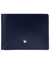 Montblanc Accessories MONTBLANC Meisterstuck 6cc Deep Shine Navy Leather Wallet 114542