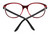 Eyewear Brands Cartier Double C Decor Black-Red Composite Optical Glasses EYE00091