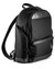 Montblanc Accessories MONTBLANC Nightflight Medium Black Nylon Leather Trim Backpack 114641