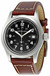 Hamilton watches HAMILTON Khaki Field Black Dial BRN Leather QTZ Mens Watch H68411533