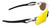 Eyewear Brands Oakley Radar EV XS YF Silver Frame Fire Iridium POLAR Lens OJ9001-0831