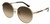 Eyewear Brands GUCCI Gold/Brown Lens 58-17-150MM Unisex Sunglasses GG0206SK 003