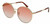 Eyewear Brands GUCCI Gold/Orange Lens 58-17-150MM Womens Sunglasses GG0206SK 004