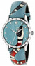 Gucci watches GUCCI G-Timeless Blue Kingsnake Head Dial LTHR Unisex Watch YA1264080