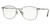 Eyewear Brands RAY-BAN Crystal Grey Plastic 47MM Unisex Eyeglasses RX7051 5482