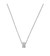 Gucci Jewelry GUCCI Icon Blooms 18K White Gold Womens Necklace YBB43455300300U