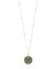 Jewelry GUCCI Icon Blooms 18K Gold Multicolor Pendant Necklace YBB47935900100U