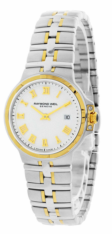 Raymond Weil Watches RAYMOND WEIL Parsifal 30MM White Dial Womens Watch 5180-STP-00308