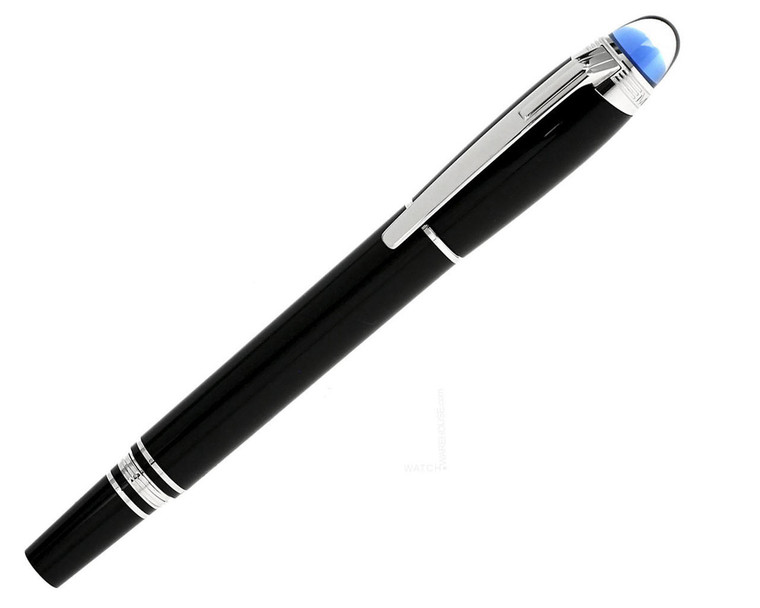 Montblanc Pens MONTBLANC StarWalker Medium Black Precious Resin Fountain Pen 118845