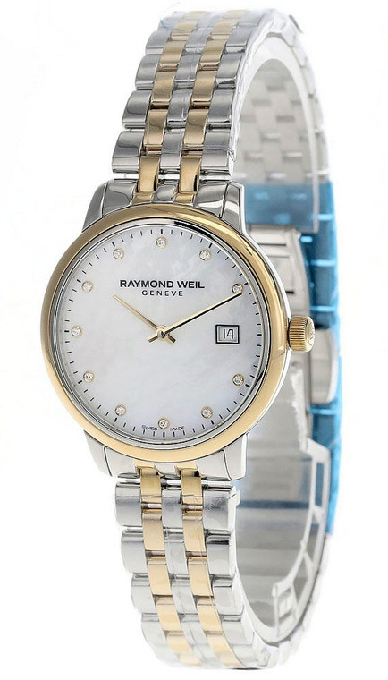 Raymond Weil Watches RAYMOND WEIL Toccata 29MM White MOP Dial Womens Watch 5985-STP-97081