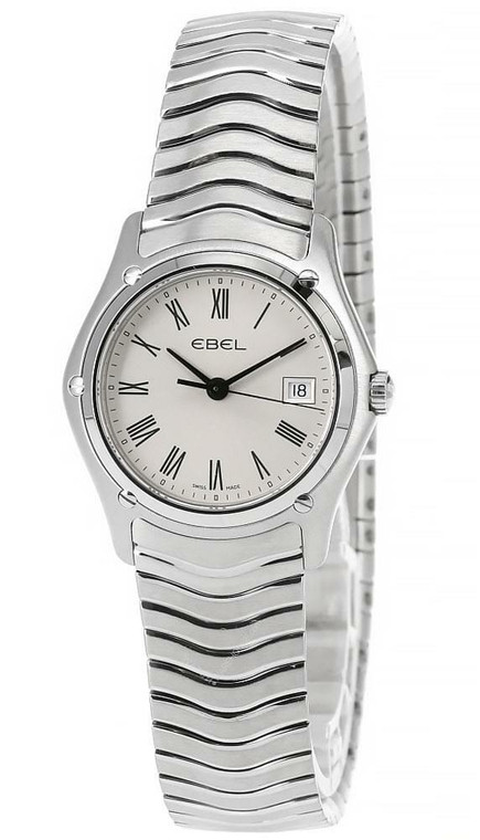 Ebel Watches EBEL Classic 27MM S-Steel Silver Dial Womens Watch 9257F21-1215429