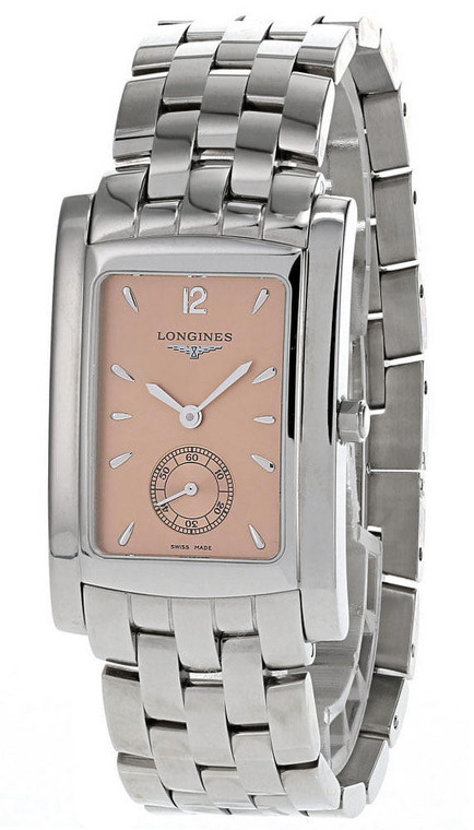 Longines watches LONGINES Dolce Vita Quartz Salmon Dial Mens Watch L56554966